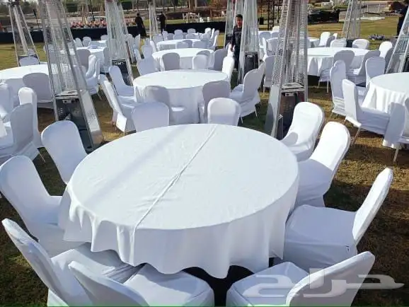 حفلات  خيم_اوروبيه  كفي_بريك  شاشات  طاولات 8