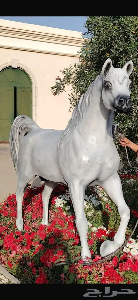 حصان مصنوع من الفايبر ضد الماء والحرارة 0