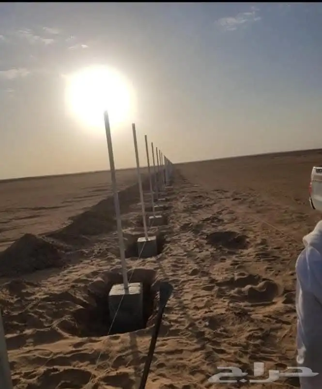 ابو بسام تركيب شبوك مزارع 8