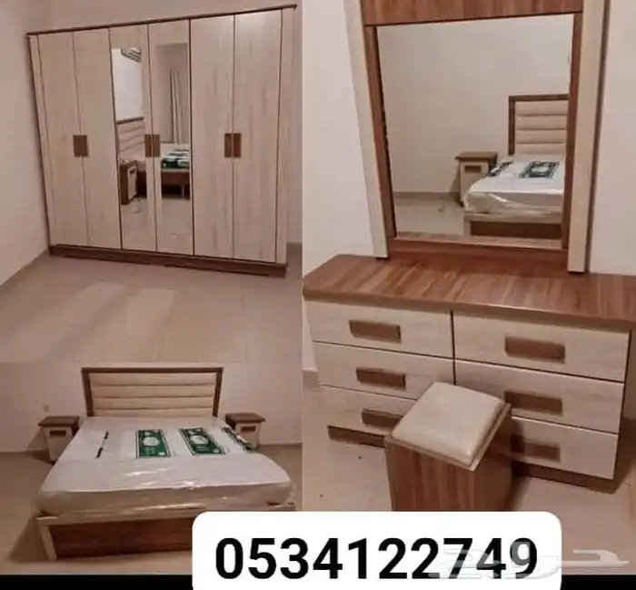 غرف نوم جديد جاهز بسعر المصنع 4