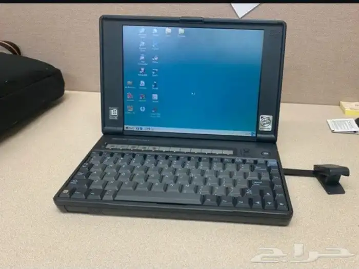 كمبيوتر نادر 1995 من HP OMNIBOOK 800CT بحالة جيدة جدا 0