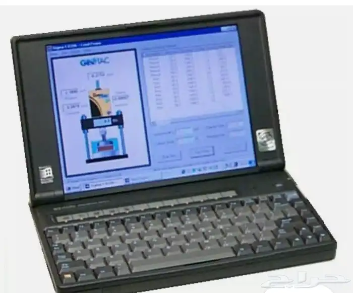 كمبيوتر نادر 1995 من HP OMNIBOOK 800CT بحالة جيدة جدا 1