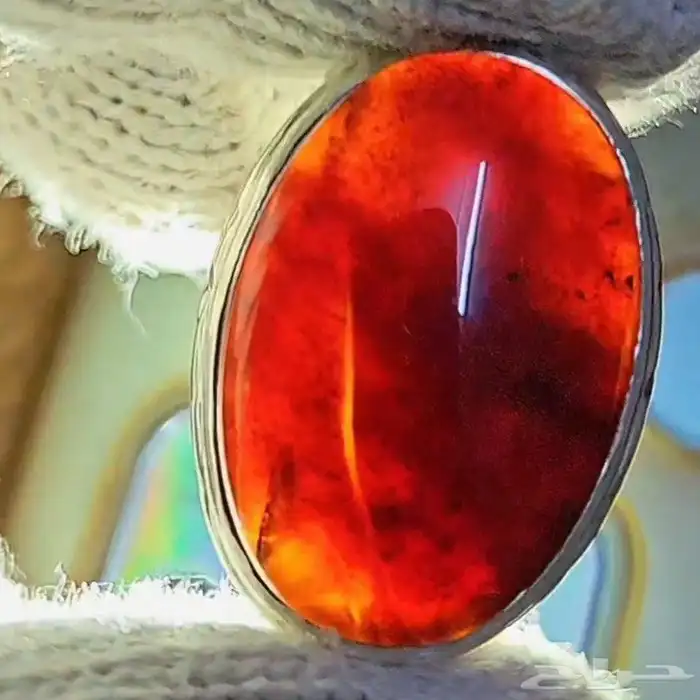 تم البيع - عقيق يماني شفه ترابي 4