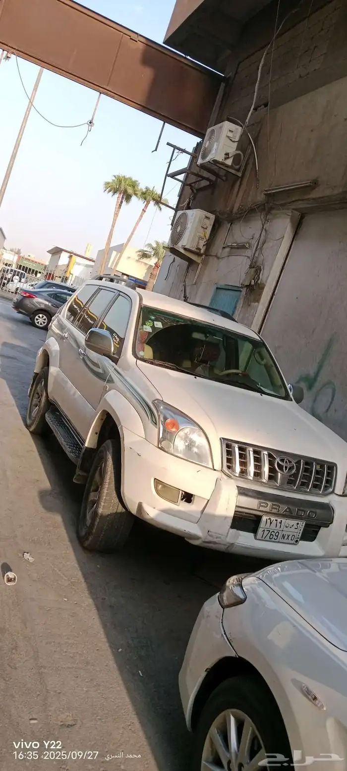 برادو موديل 2003 شهر 9 وكاله جير مكينه بودي 8