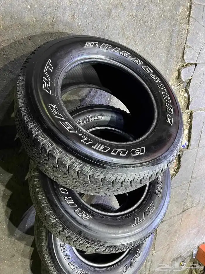 كفرات برجستون مقاس 275 65 17 بترول فتك 1
