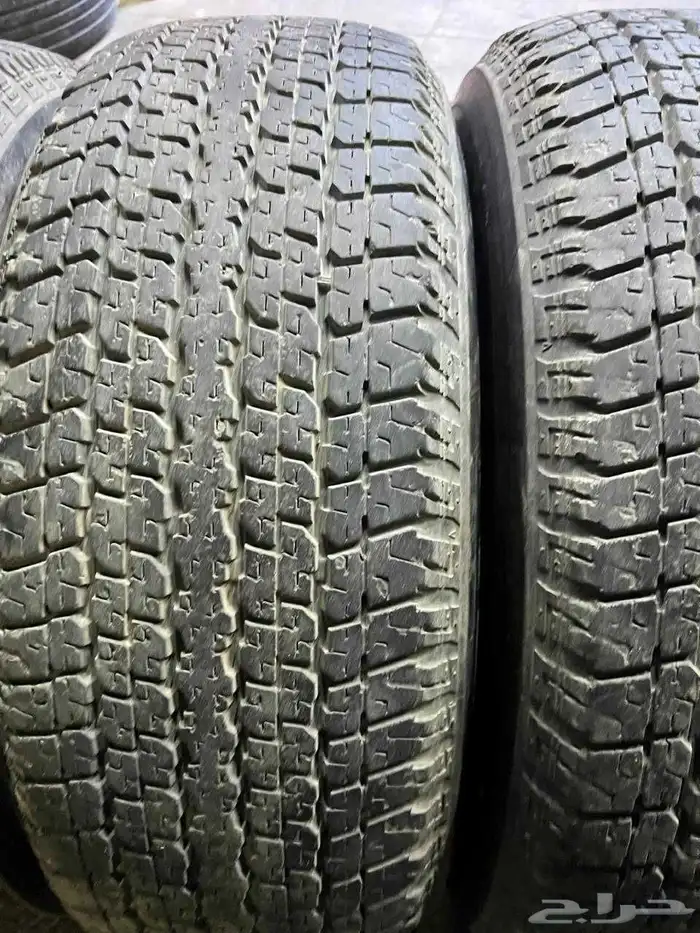كفرات برجستون مقاس 275 65 17 بترول فتك 8