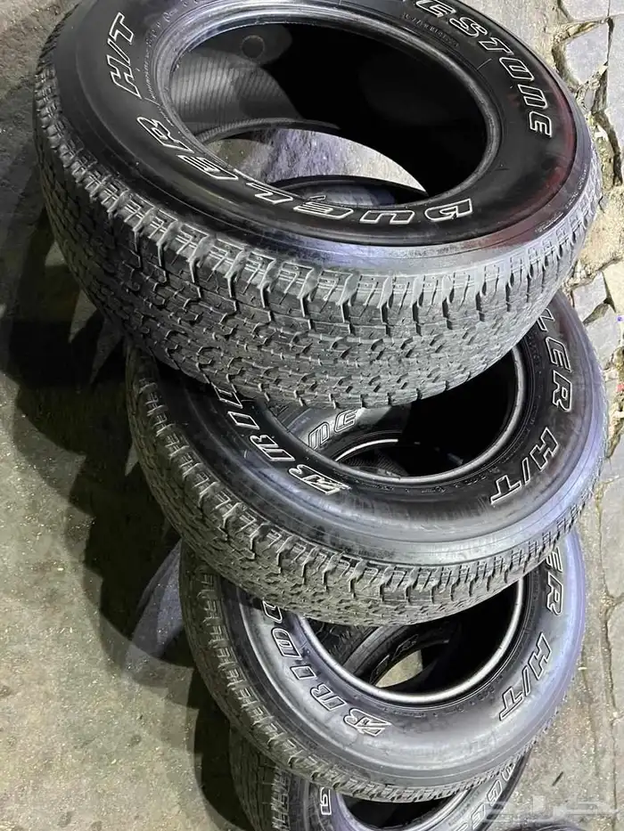 كفرات برجستون مقاس 275 65 17 بترول فتك 3