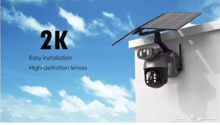 كاميرات مراقبة طاقة شمسية 12MP شريحة جوال 6