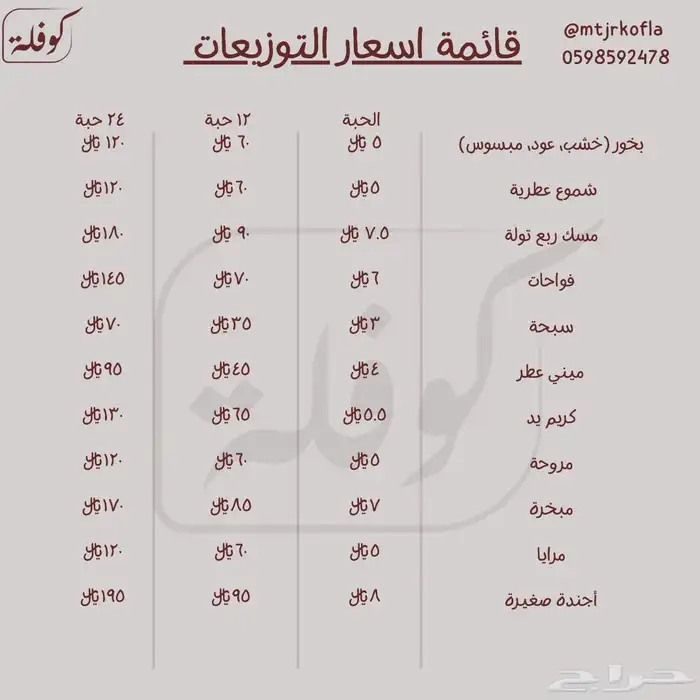 توزيعات لجميع المناسبات 1