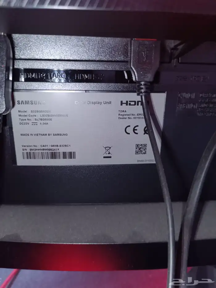 للبيع شاشة قيمنق 2k و 240hrz 1
