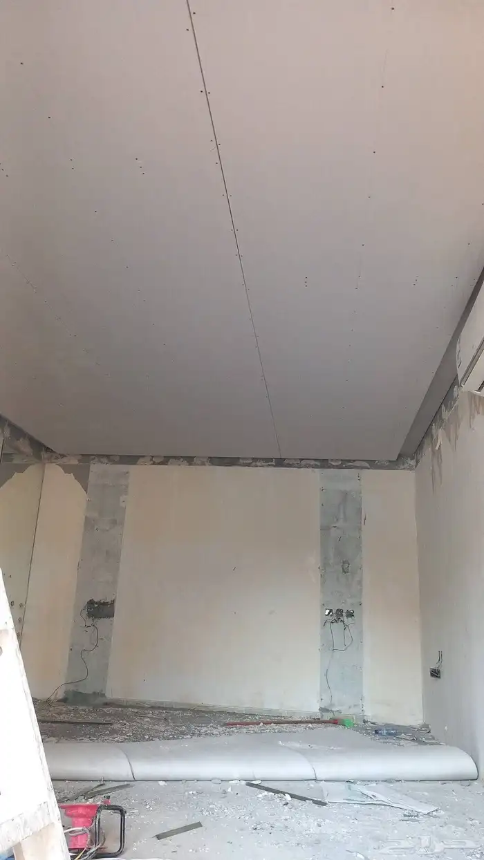 جبس برد مع دهانات داخليه 6