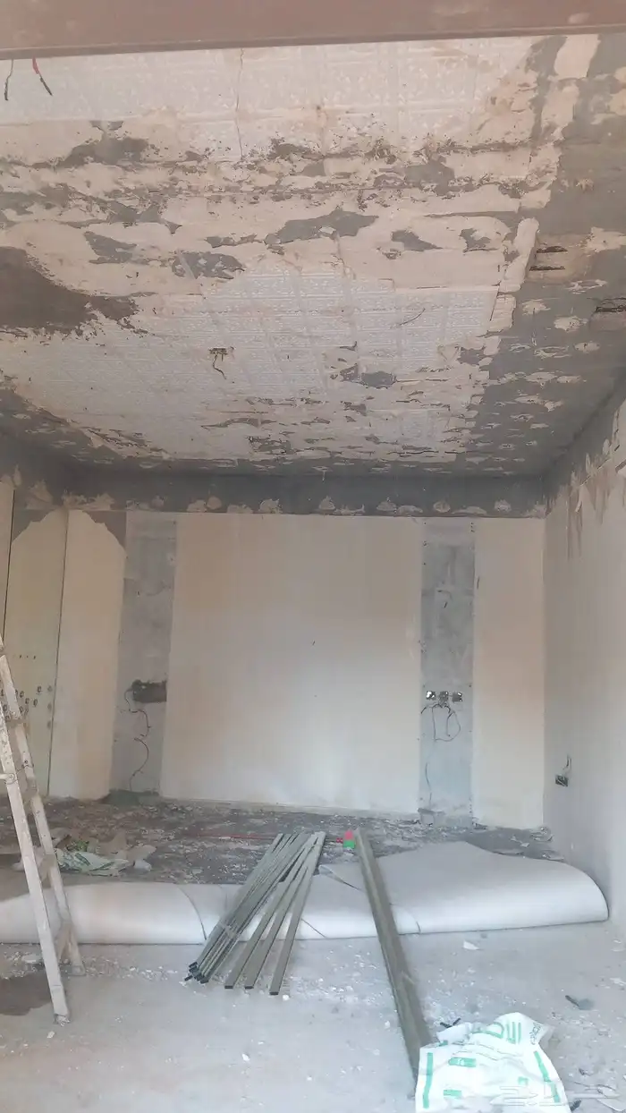 جبس برد مع دهانات داخليه 8