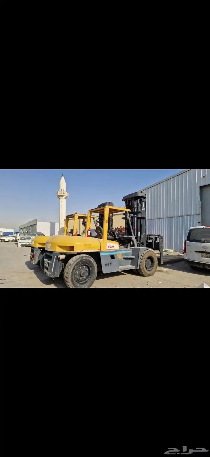 لايجار الرفعات الشوكيه وجي سي بي وكرينات جوال 7