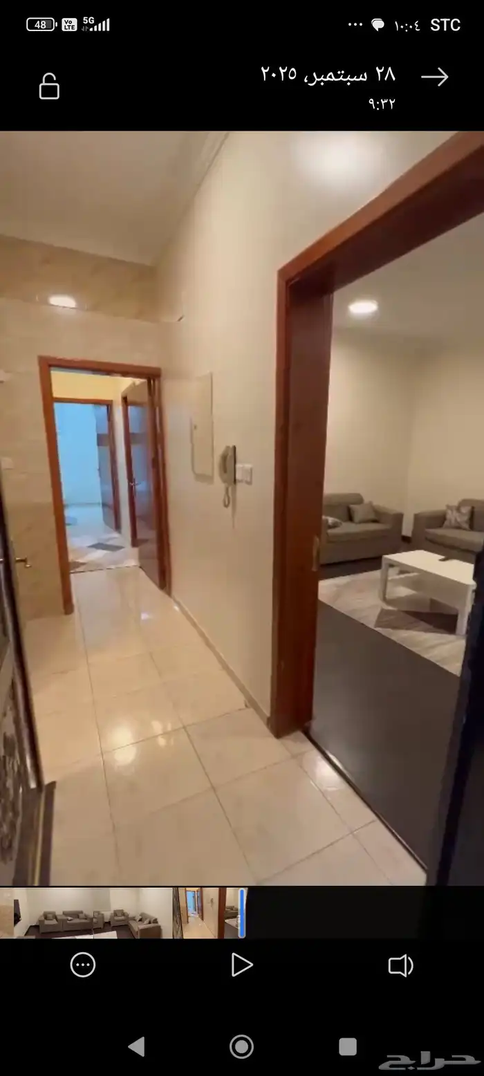 للايجار شقه مؤثثه غرفتين نوم وصاله ابها 3