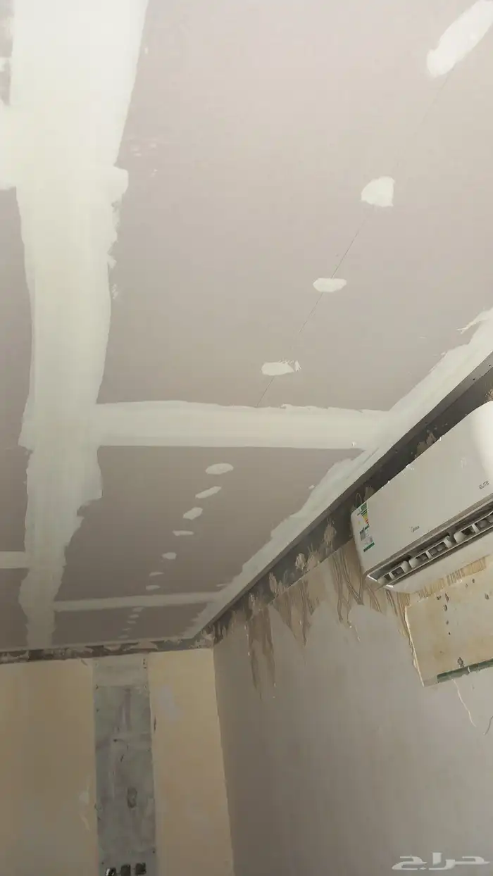 جبس برد مع دهانات داخليه 7