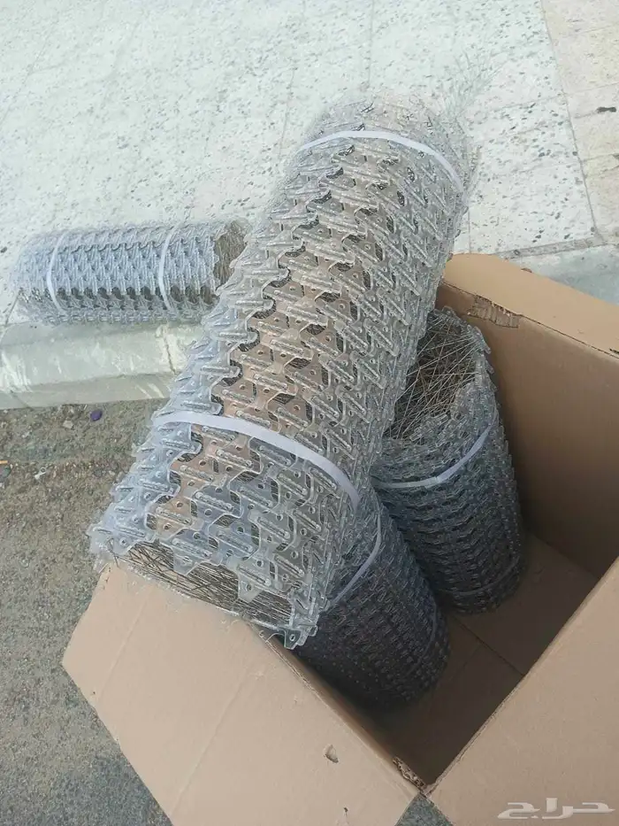 شبك مكيف خارجى غطاء شفات خارجى فبر جلاص شبك تيك 4