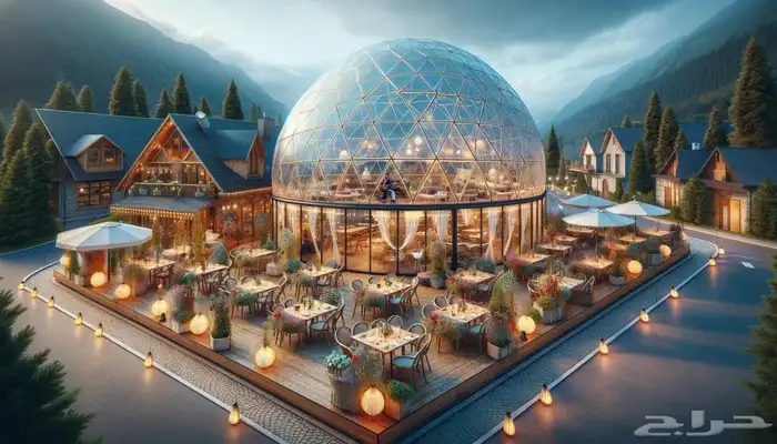 المخيمات السياحيه والمنتجعات السياحية 1