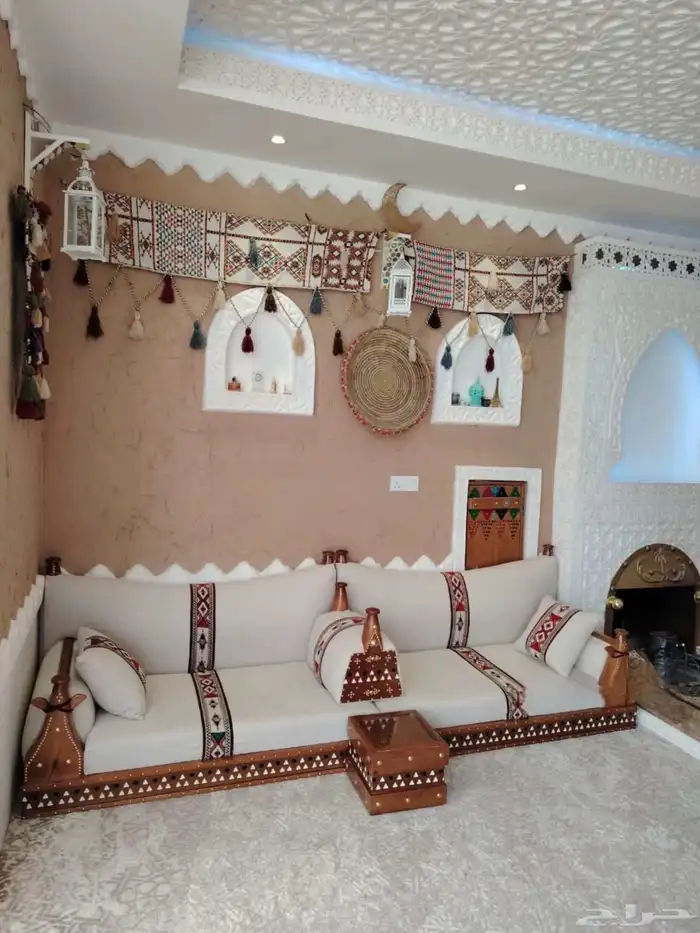 جلسات خارجية تقم كراسي خشب و حديد 4