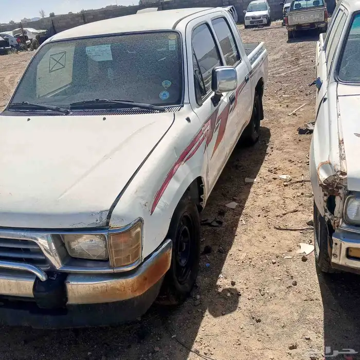 هايلوكس غمارتين 1999 تشليح السعودي خميس مشيط 5