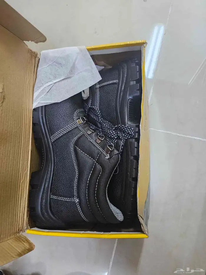 حذاء السلامه جديده safety shoes new 0