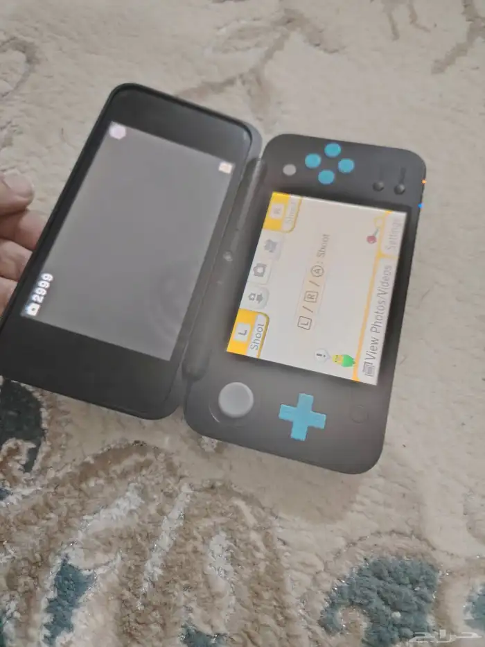 نينتندو 2ds xl نادر ويشغل العاب 3ds 6