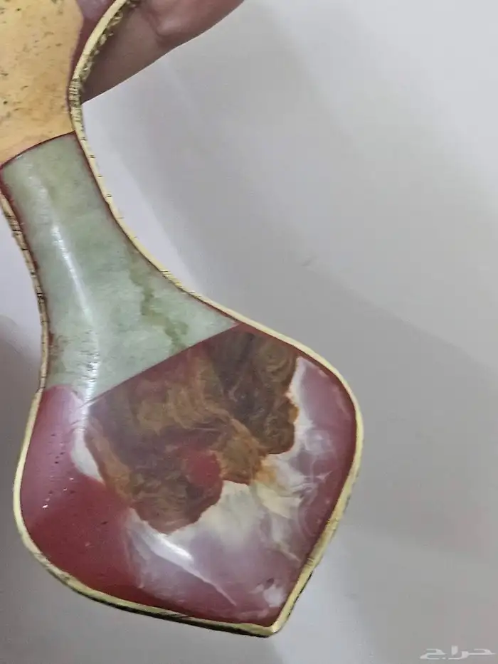 تحفة من العقيق و البرونز صناعة يدوية تراثي 2