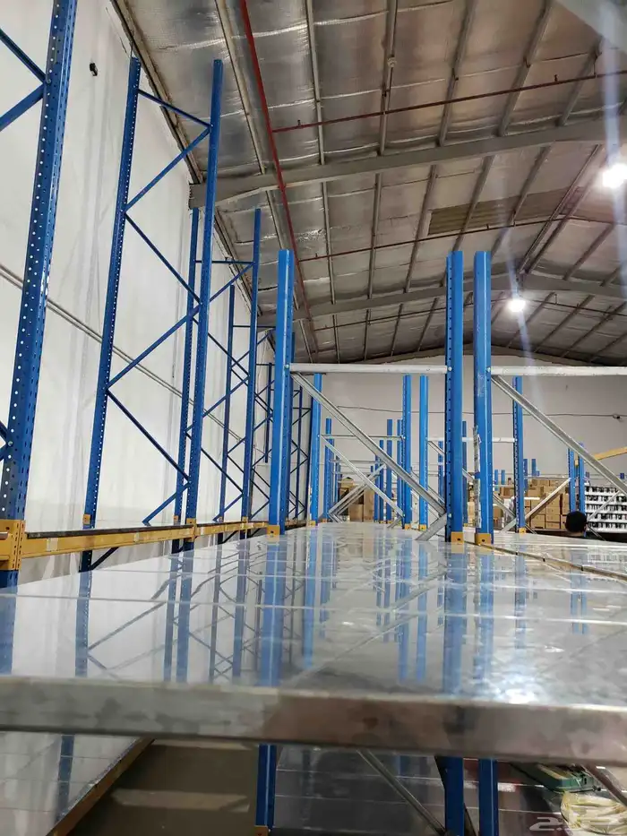 رفوف تخزين مستودعات 0