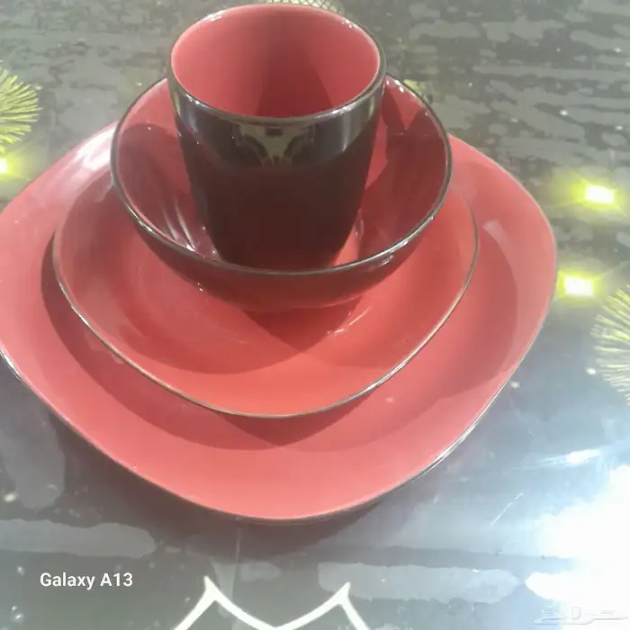 طقم اطباق - القطعه بخمسه ريال 0