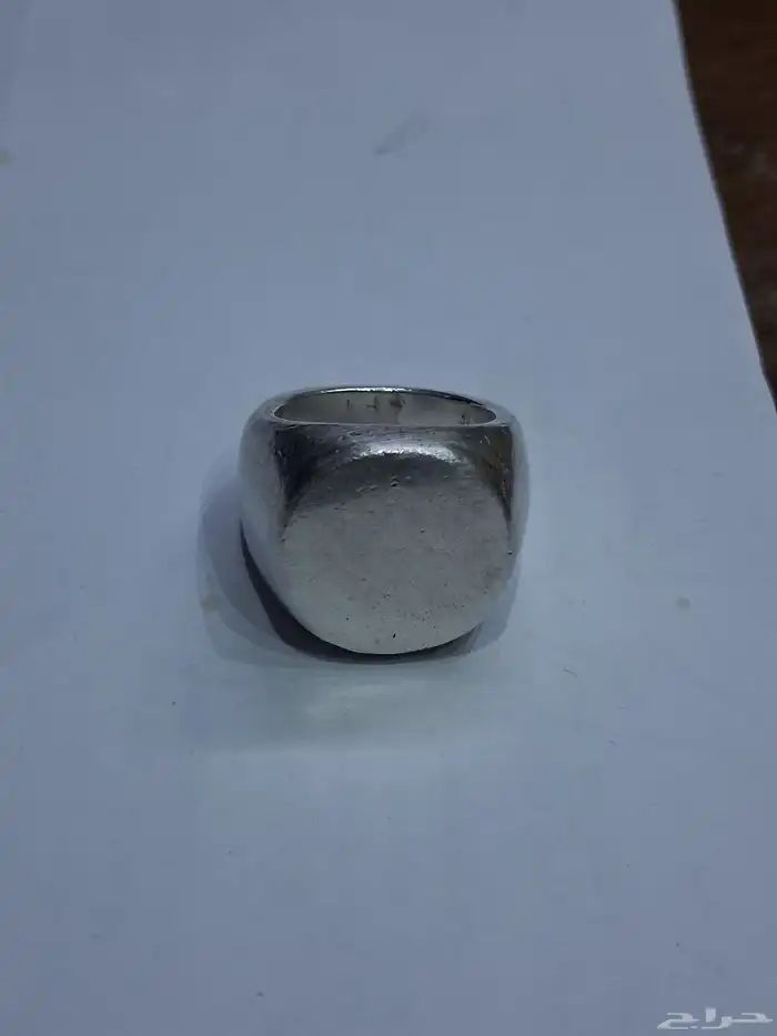 خاتم من الفضه 925 الوزن 30 غرام مقاس 18 2