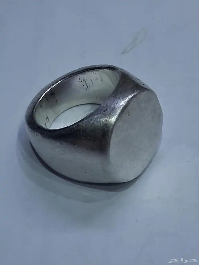 خاتم من الفضه 925 الوزن 30 غرام مقاس 18 0