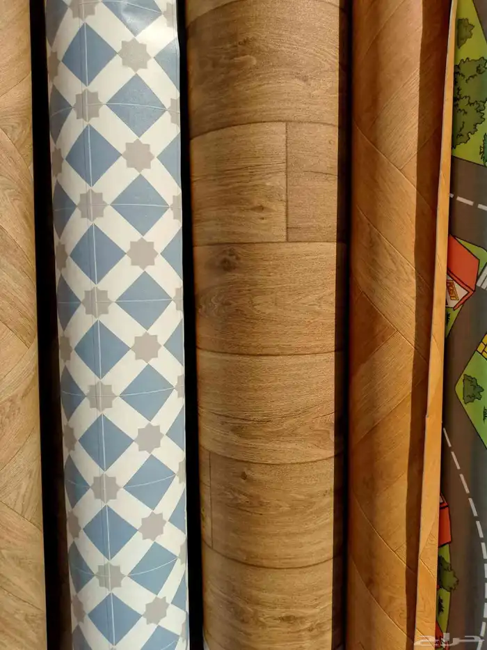 Carpet brushes فينيل مشمع بديل للباركية 14