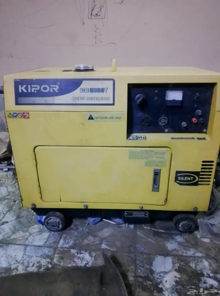 تم البيع. .مكينه ديزل كاتم صوت 6500 فولت فيها صرفيه 2