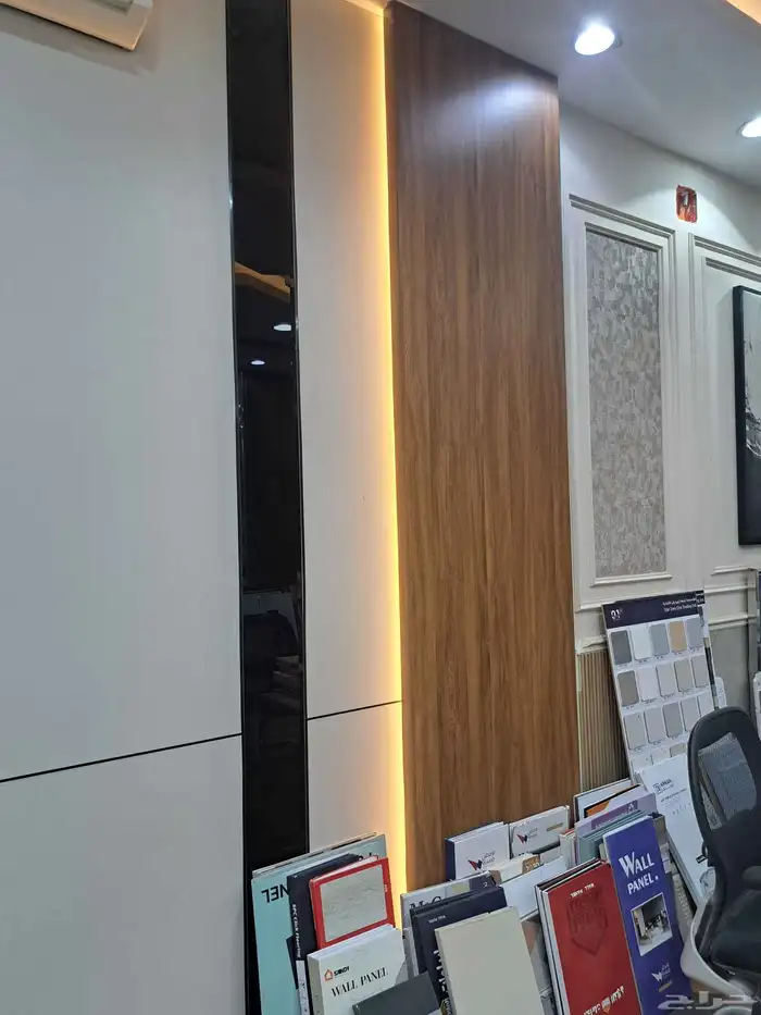 ديكورات شيبوارد جبس مستعار نعلات منزليه باركيه ضد الماء دهان 28