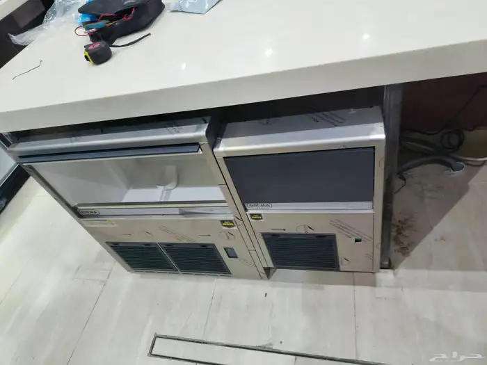 فرامة لحم صاج مطبق ايس ميكر ثلاجة عرض حلويات وغيرها 1