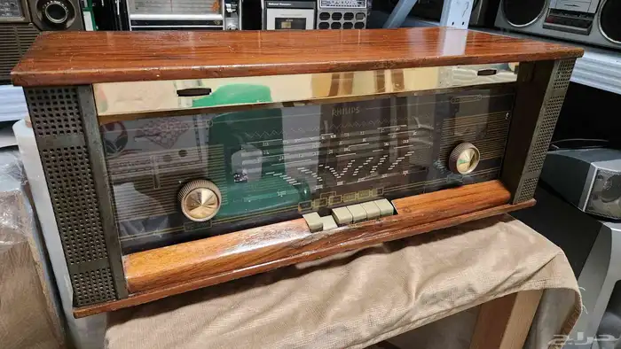 راديو فيليبس خشبي 0