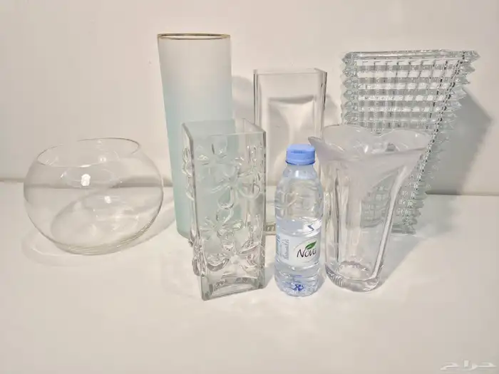 6 فازات زجاج 6