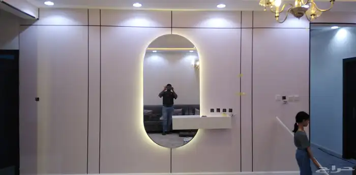 معلم ديكورات داخليه توريد وتركيب شيبورد معا فواصل بديل الخشب 8