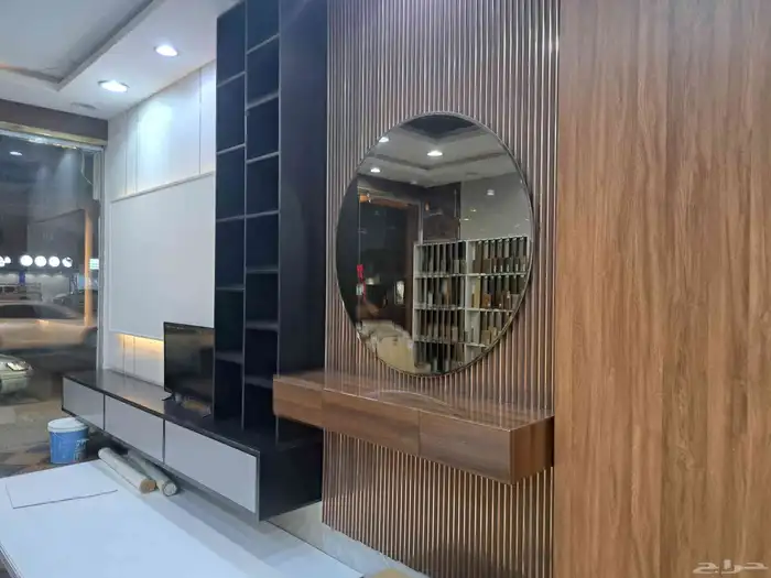ديكورات شيبوارد جبس مستعار نعلات منزليه باركيه ضد الماء دهان 27