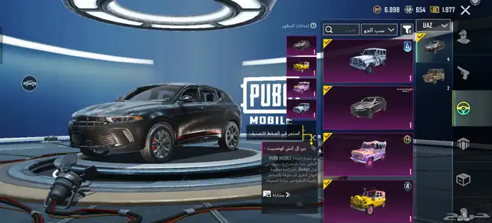 الحساب ببجي 13