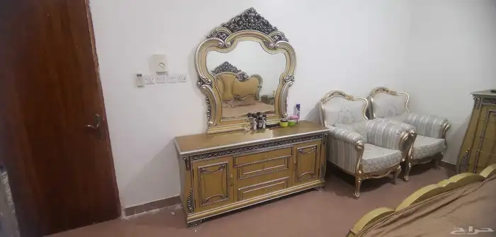 غرفة نوم كاملة خشب صلب قوي يبدأ السوم ب 1500 4