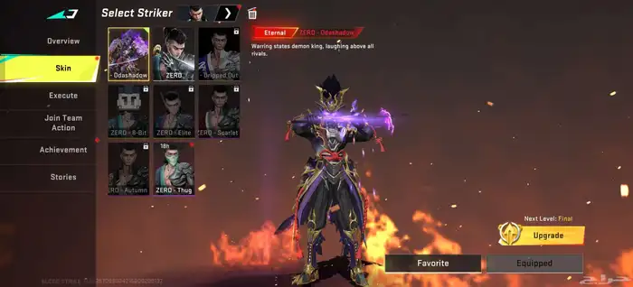 حساب لعبة بلود سترايك blood strike 5