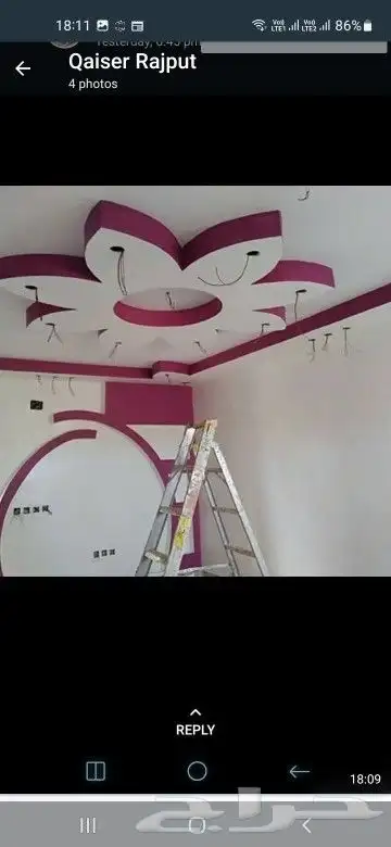 Qaiser Rajput... paintims..gypsum Board..Brofil...20yer DAMM 0