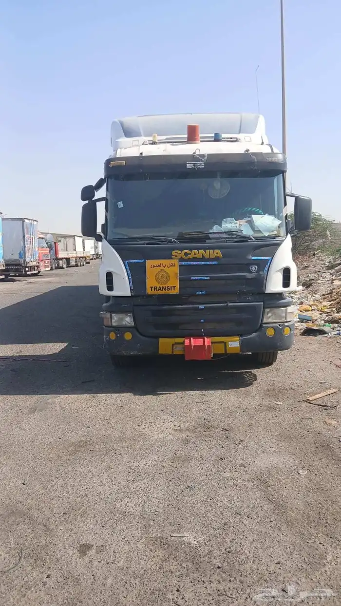 رأس تريله اسكانيا 2008 فحص استماره جديد مكينه قير شرط سياره 0