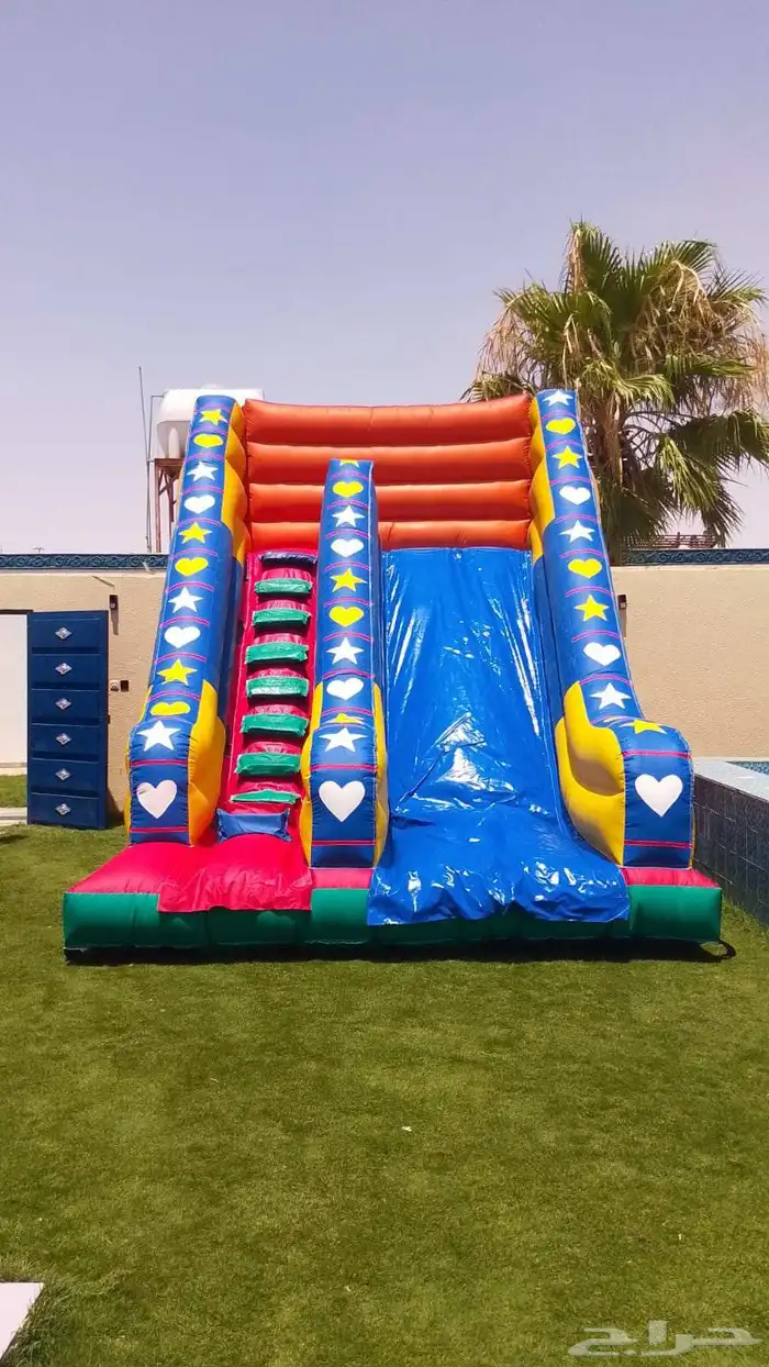 تأجير نطيطات متاهات ملعب صابوني زحاليق نطيطات صابونيه الرياض 4