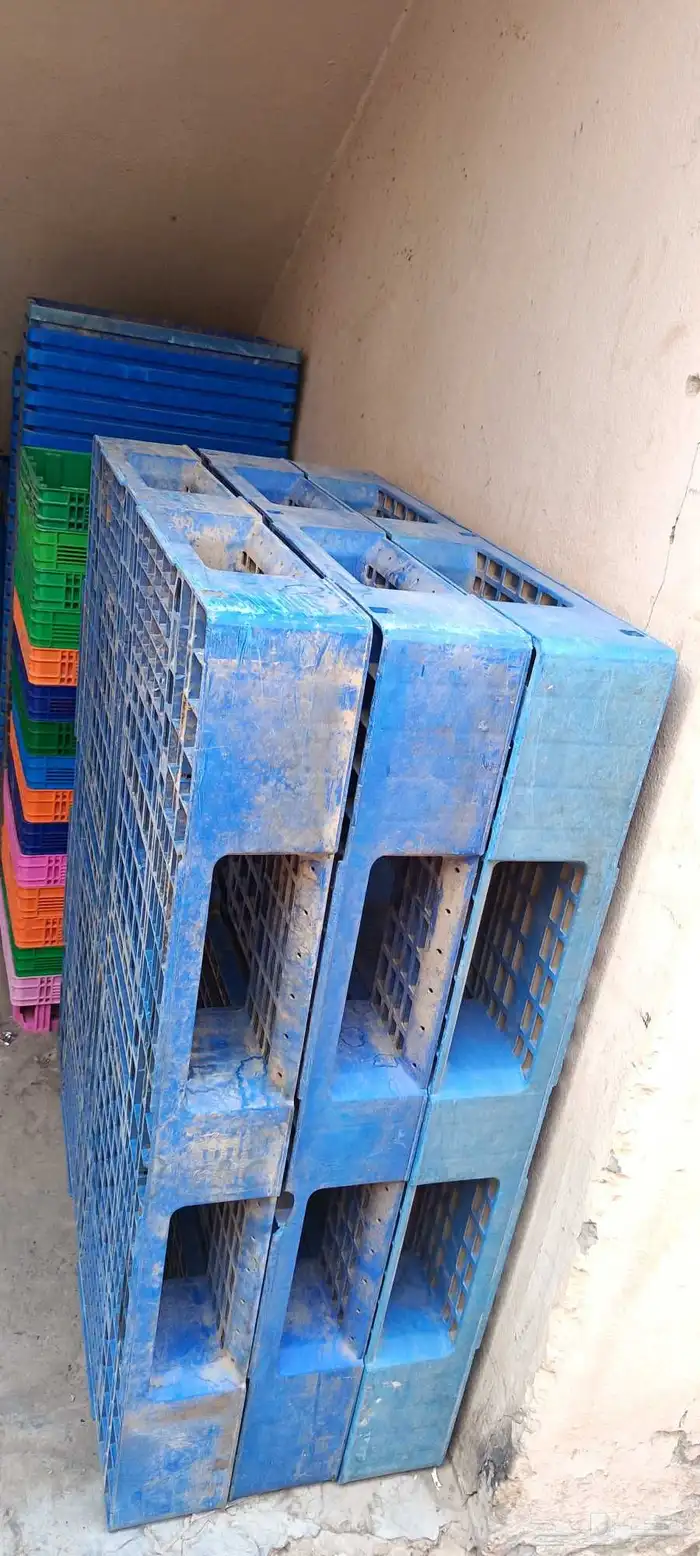 طبليات بلاستيك كبير تحمل 2 طن 0