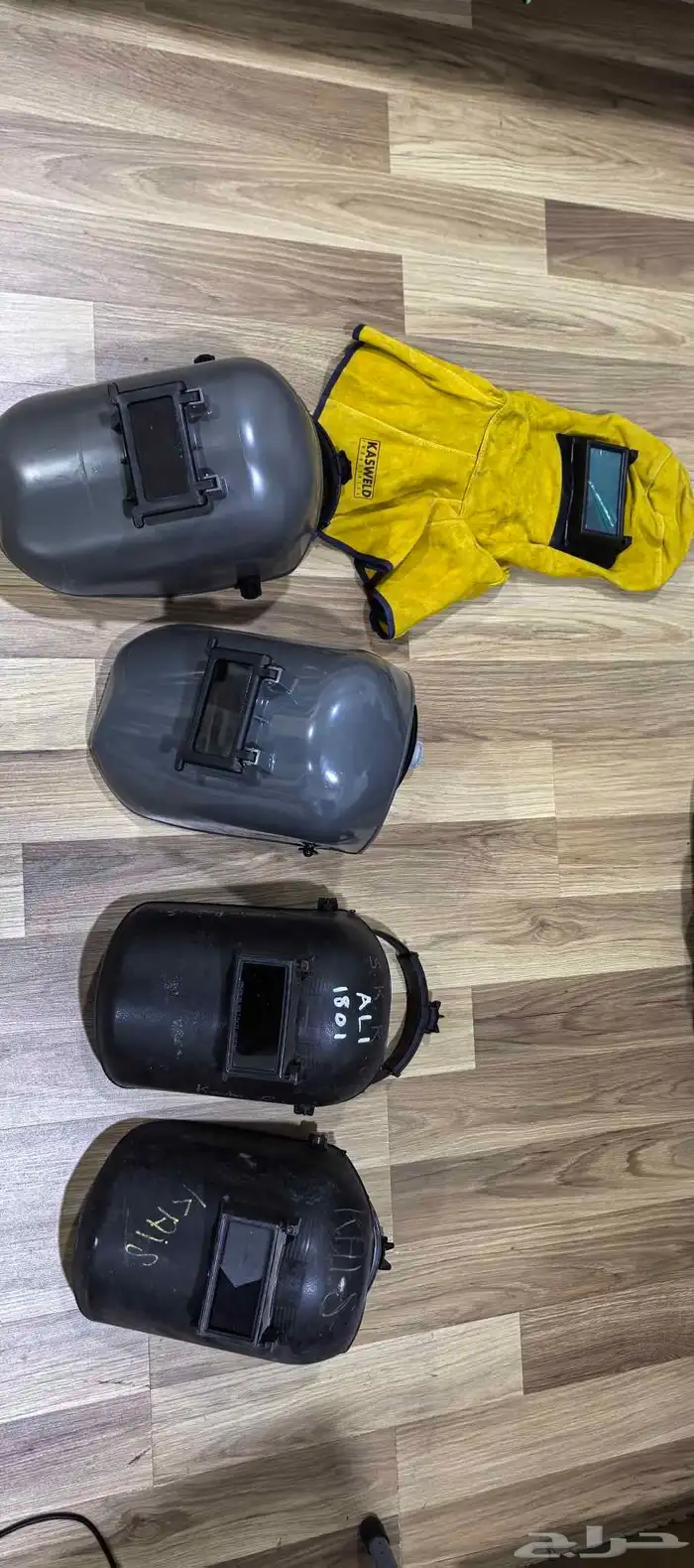 خوذة لحام عدد 5 حبات هلمت Welding Helmets 1