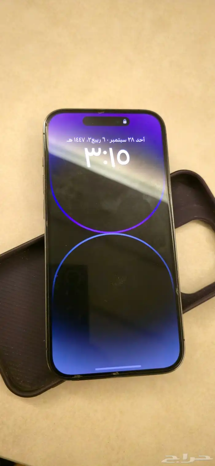 ايفون 14 برو بنفسجي 4