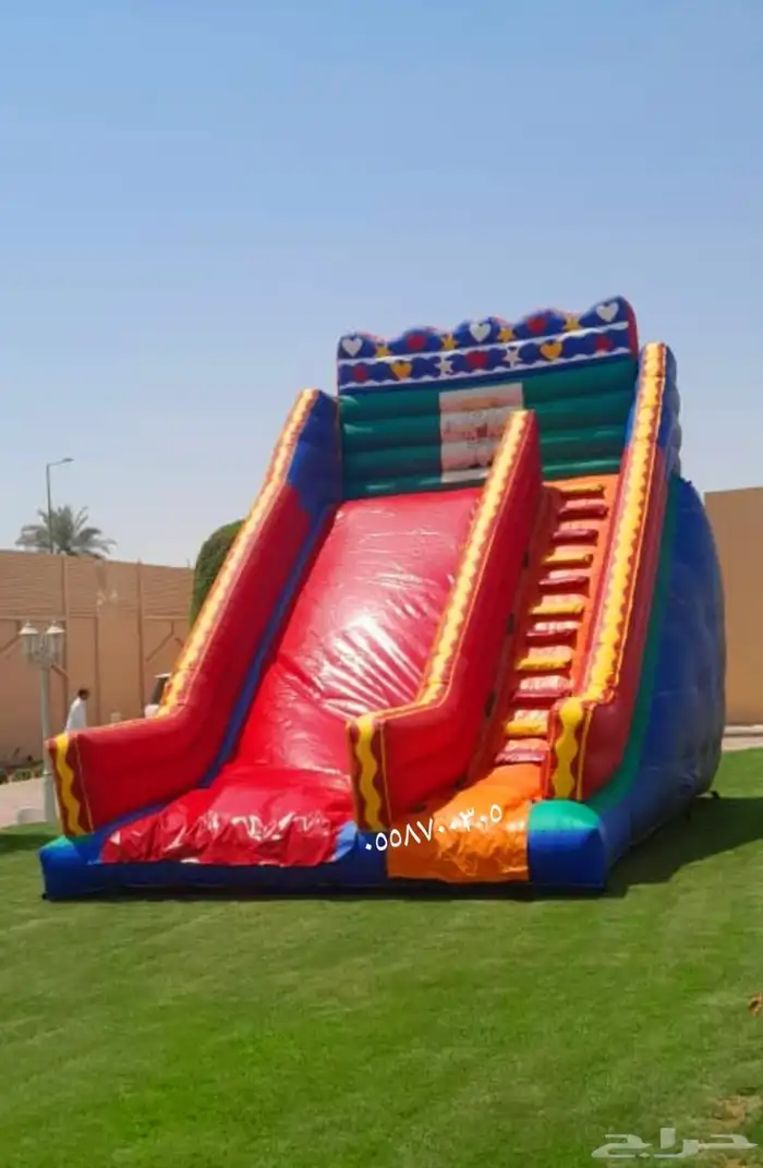 نطيطات نطيطه العاب زحليقه الرياض للايجار اليومي 7