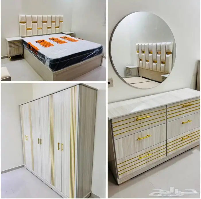 غرف نوم جديده جاهزه بسعر المصنع 4