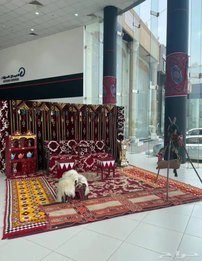 تاجير كنب كراسي وطاولات مكيفات جلسات شعبيه كنب قهوجين وصبابن 3